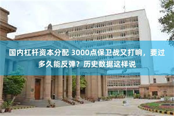 国内杠杆资本分配 3000点保卫战又打响，要过多久能反弹？历史数据这样说