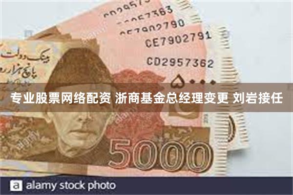 专业股票网络配资 浙商基金总经理变更 刘岩接任