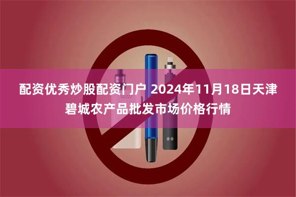 配资优秀炒股配资门户 2024年11月18日天津碧城农产品批发市场价格行情